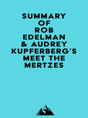 cover image of Summary of Rob Edelman & Audrey Kupferberg's Meet the Mertzes